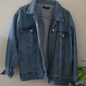 Missguided Oversized Jean Jacket